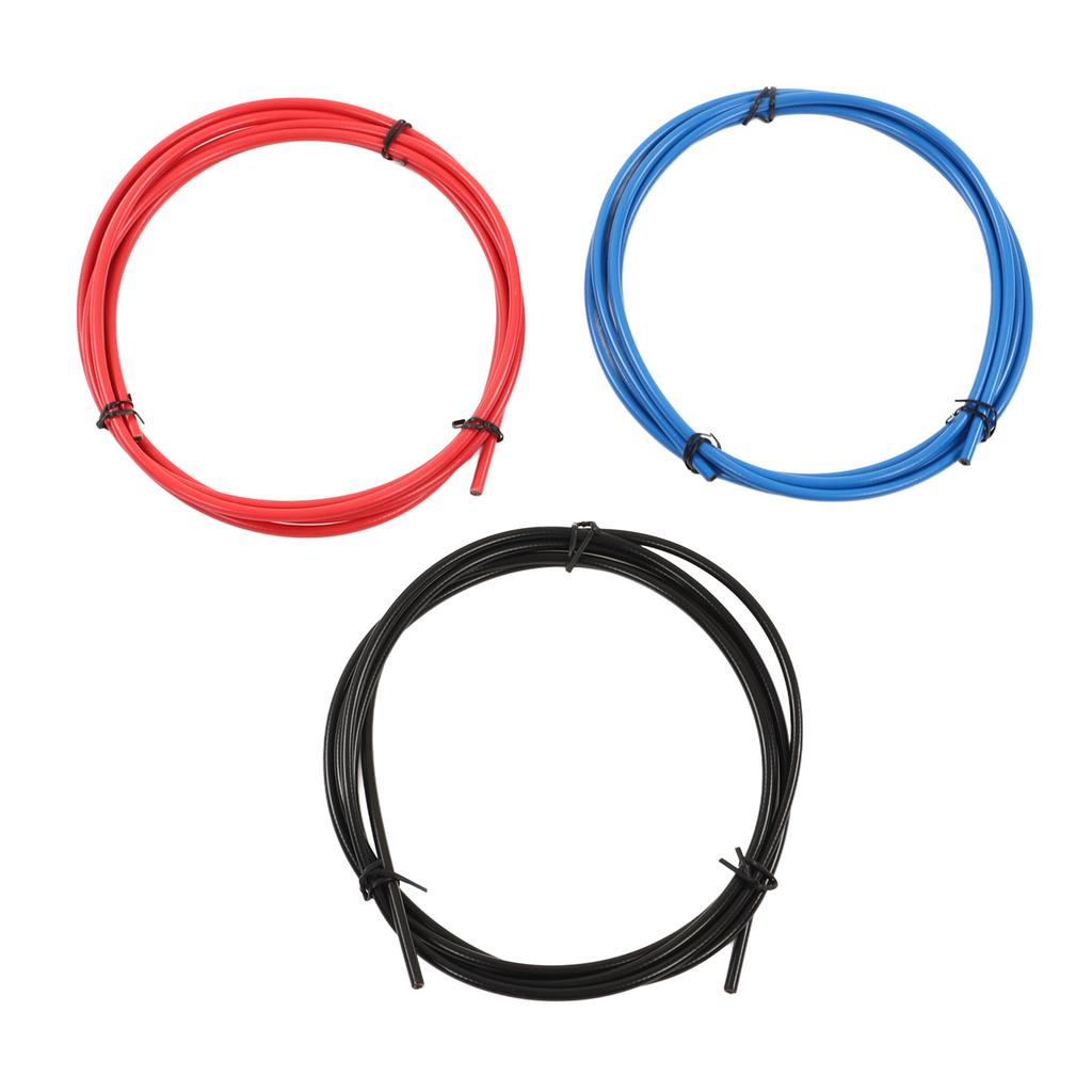 Bicycle Hydraulic Disc Brake Hose Complete Kit with Universal Bicycle Brake Hose Inner Cable End Cap