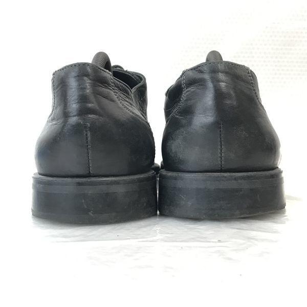 Germany Lloyd Leather Swirl Moccasin 10F 28.5 Black Dress Shoes Business(USED)
