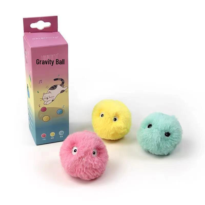 Magic Glowing Cat Teaser Stick with Sounding Mint Ball for Self-Entertainment