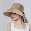 UV-Schutz Fischerhüte Outdoor Bucket Hats Damen Sonnenschutzhüte Breite Krempe Sommer Sonnenhüte