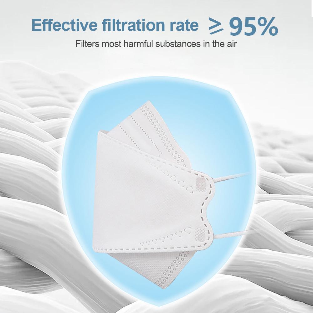 10-200pcs Fpp2 Fish Mask Kn95 Face Masque Mask Kn95 Mascarillas Ffp2 Homologadas Kn95 Certificadas Mascherine Ffp3 Colores Mask