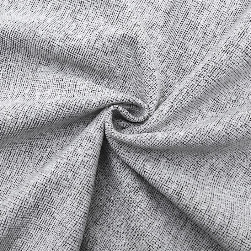 Chenille Fabric Plain Rice Grain Grid By The Meter for Sofa Pillow Cushion Seat Cover Diy Sewing Soft Single Sided Cloth White