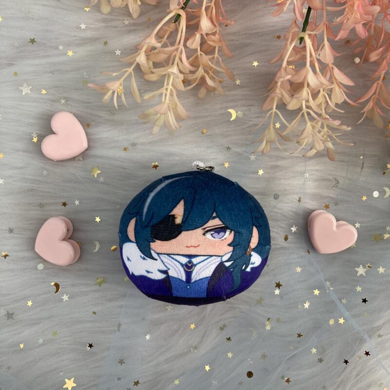 

Ударный Плюшевый Брелок Геншин Пельмень Альбедосяочжунлитома Плюшевый Подарок Игрушка Kaeya,7CM