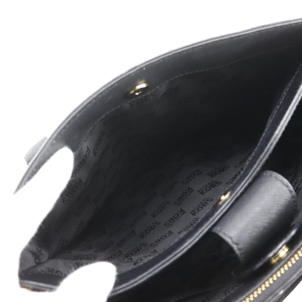 Michael Kors 2WAYShoulder Handbag 35S6GSOT2L black leather Women Used