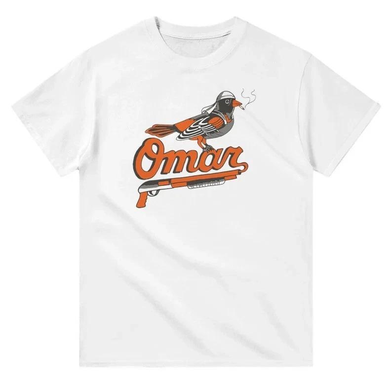 Omar Baltimore Heavyweight Unisex Crewneck T Shirt L