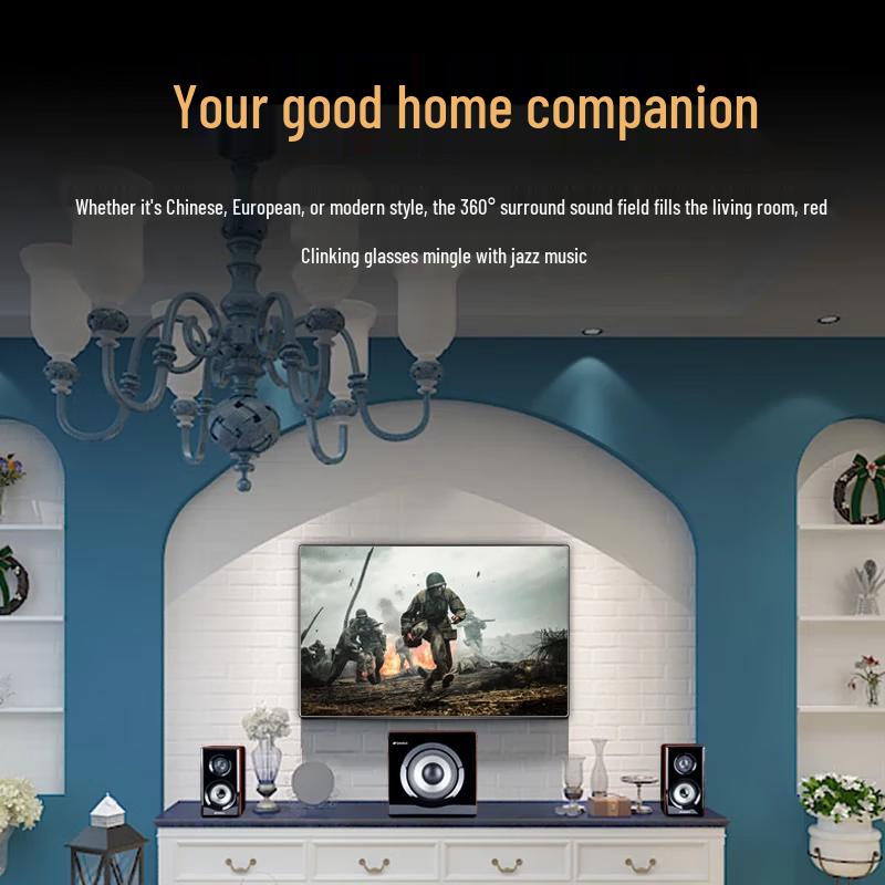 SANSUI 60B 2.1 Bluetooth Computer Speakers (CN version)