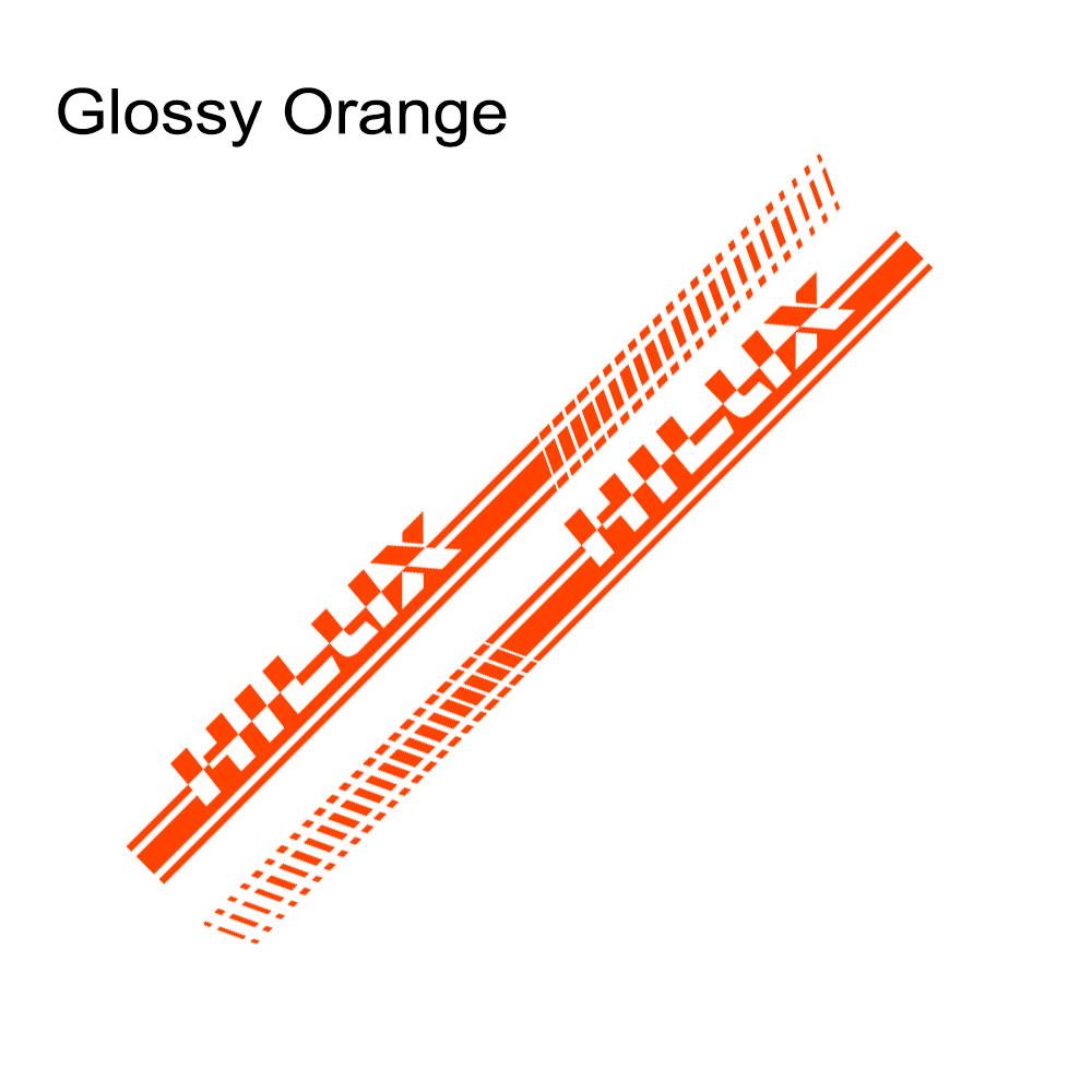 For Toyota Hilux Vigo Revo Pickup Door Side Stripes Sticker Truck Graphics Vinyl Decor Covers Car Decals Auto Tuning Accessories