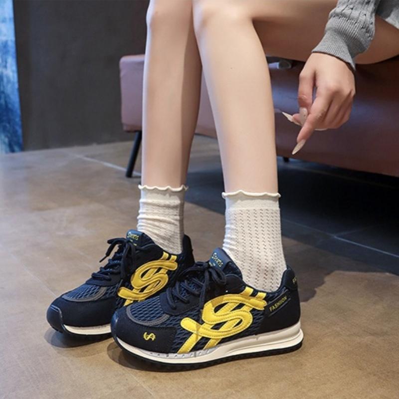 Fashion New Mesh Breathable Sneakers 2025 Summer Trendy Mixed Colors Lightweight Flats Casual Comfortable Outside Running Women Sneakers