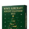 Xmas Countdown Calendar Aircraft 24 Days Christmas Countdown Calendar With 2D Acrylic Warbirds Advent Calendar