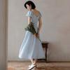 Laengsseon Ls_Off Shoulder Slim Waist Dress