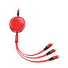 Universal 100w Fast Charging Data Cable With Threeinone Connectors For Huawei Apple Android Devices