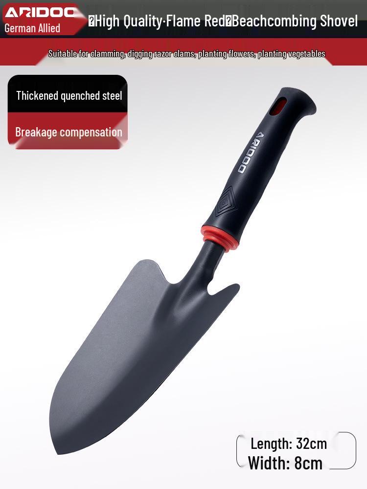 Tide-Chasing Tool Kit: Children's and Adults' Seaside Sand and Clam Digging Set with Shovel and Clips