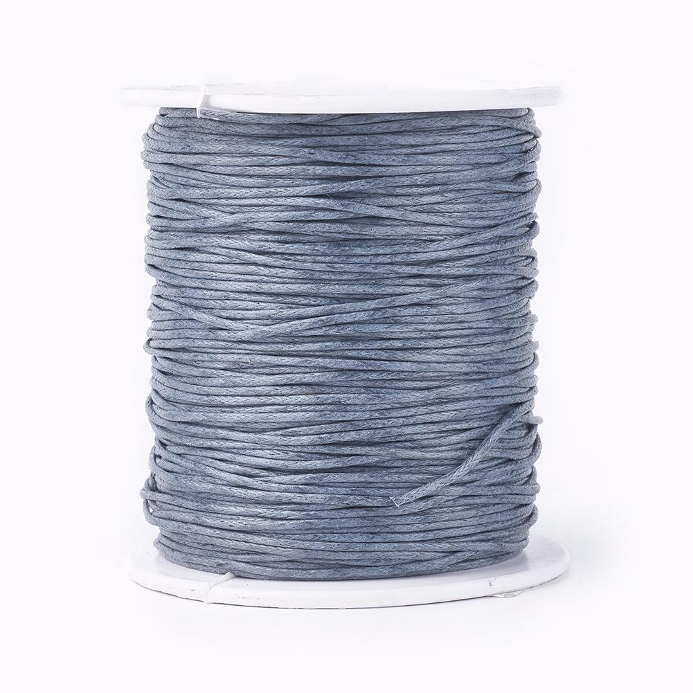 Wenwan Korean Wax Thread Leather Cord for DIY Bracelet and Necklace Crafting