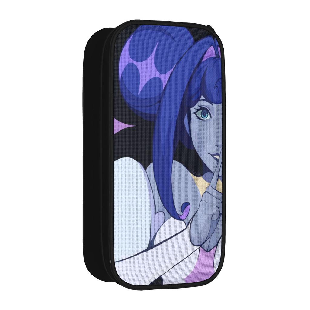 Large-capacity Pen Box K-Knights Of Guinevere School Supplies  Double Layer Pen Case Girl Make Up Bag Amazing Gift