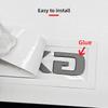 3D ABS Logo For Lexus GX470 LX570 LX600 RX350 RX300 Emblem Number Letters Sticker Car Trunk Badge Adhesive Decal AccessoriesDX7