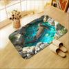 Illusion Pool Otter Doormat 3D Design, Otter Swimming, Strong Water Absorption