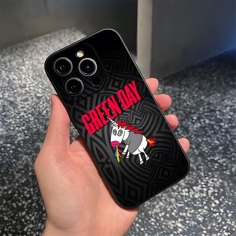 Green Day Phone Case For 17 Pro Max Iphone 14 16 Pro Max 12 15 Plus 13 Pro 11 Xr X Xs 8 7 Plus Back Cover