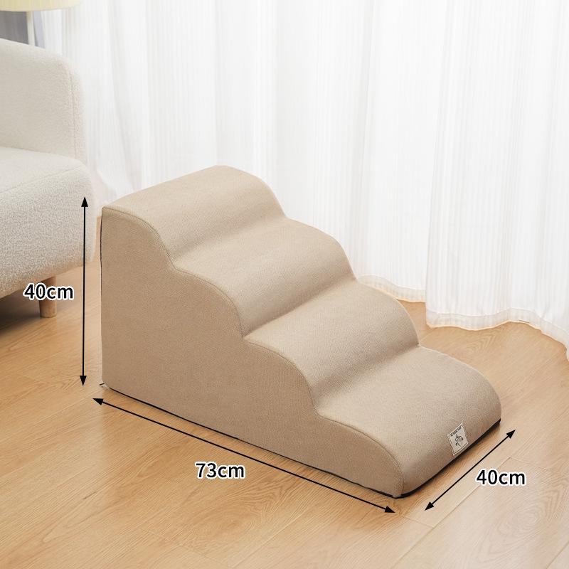 

Миючі Нековзні Сходи для Домашніх Тварин: Маленький пандус для собак для доступу до ліжка 30D