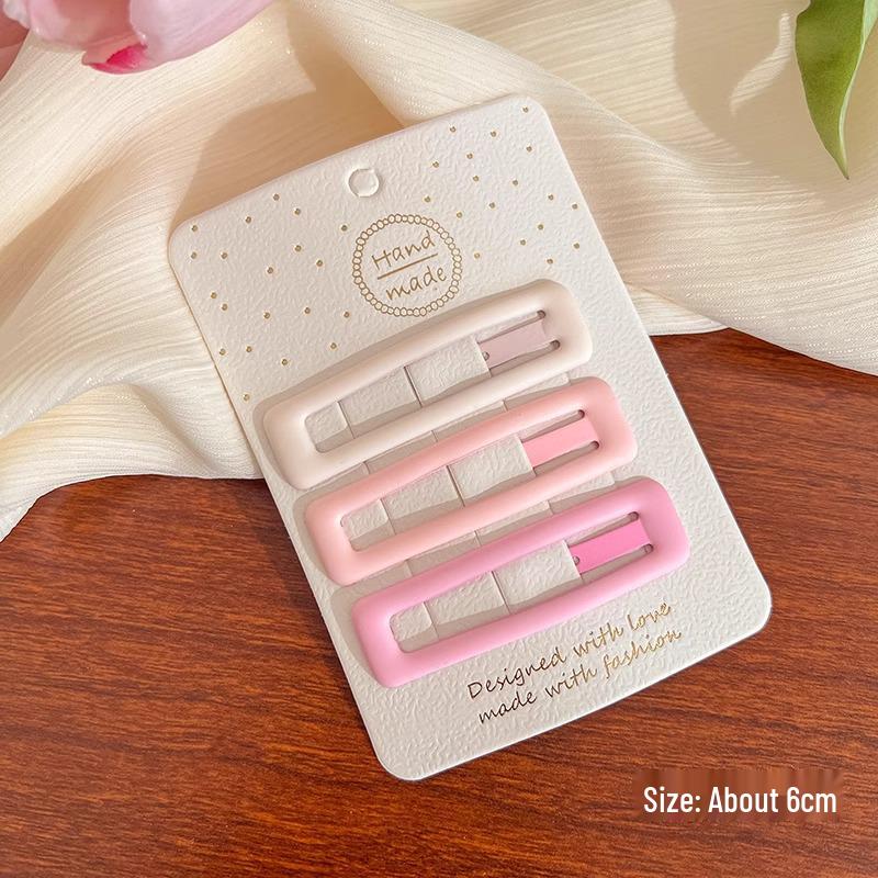 Rosa Stern- & Herz-Haarspangen - Niedliche Haarnadeln für Frauen und Kinder