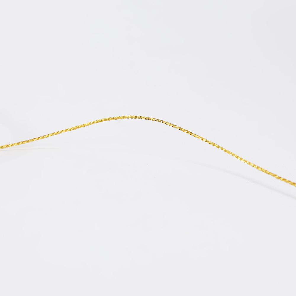 Pagoda Gold & Silver Thread Handmade DIY Bracelet Weaving Rope Wire Jewelry