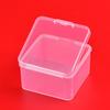 Square Transparency Plastic Storage Containers Box Organizers for Beauty Supplie