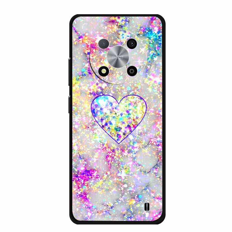 Custodia Per ZTE Blade A73 5G Lusso Morbido Silicone TPU Copri Telefono Per ZTE Blade A73 5G 7160N Cartoon Fiori Protettivi Nuovi Fundas