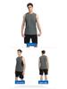 Men's Quick-Dry Sleeveless Basketball Top - Ice Silk Fitness Vest for Running and Training