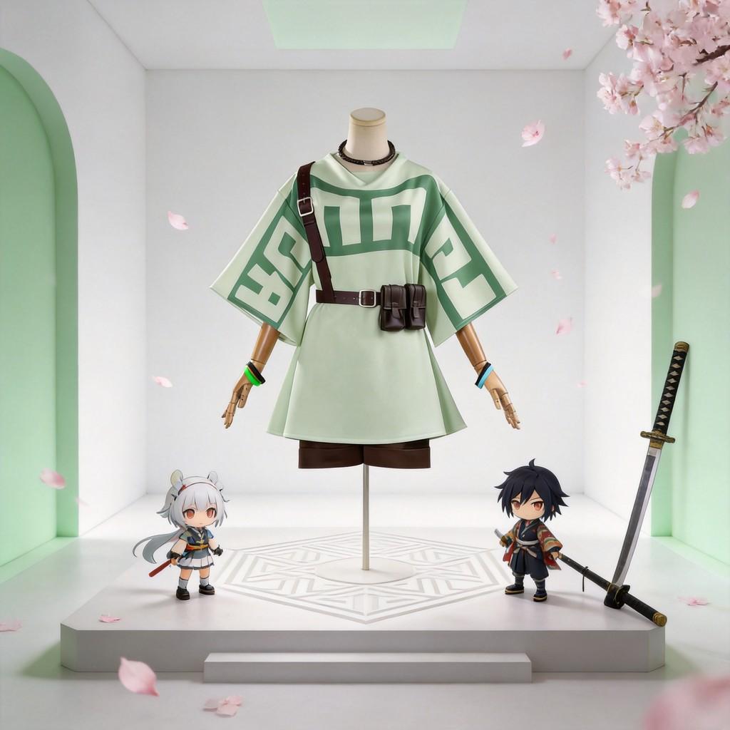 Gachiakuta Remlin Tysark Cosplay Outfit With Polyester Material For Anime Convention And Cosplay Events