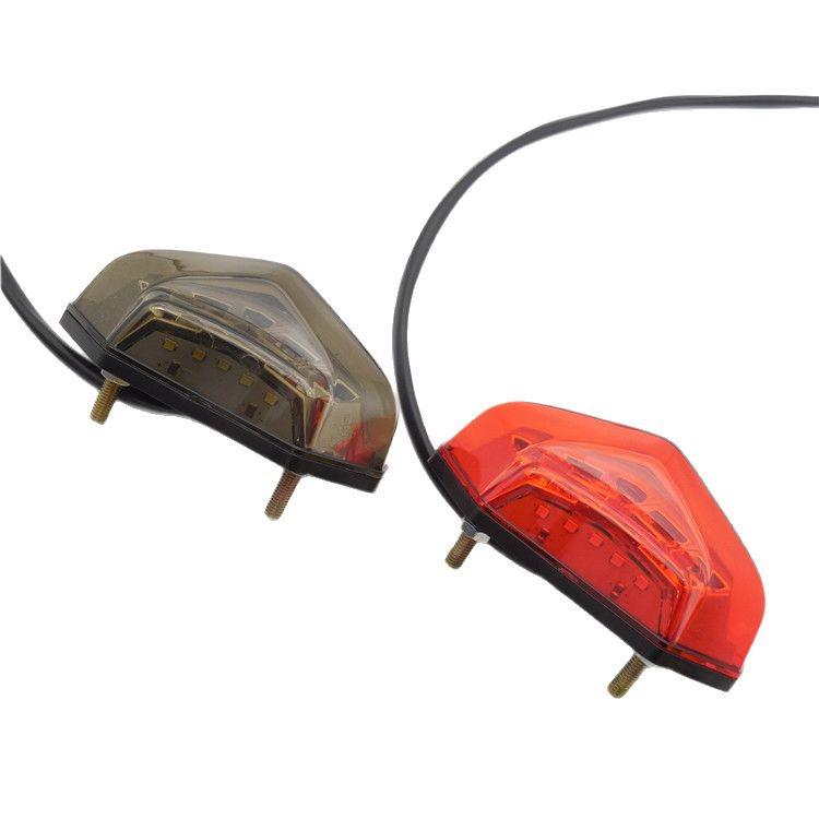 BMW Motorcycle LED Rear Taillight with Integrated Brake and License Plate Light