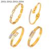 Elegant Cross-Border Full Diamond Titanium Steel Bracelet: Fashionable Hollow Chain Design