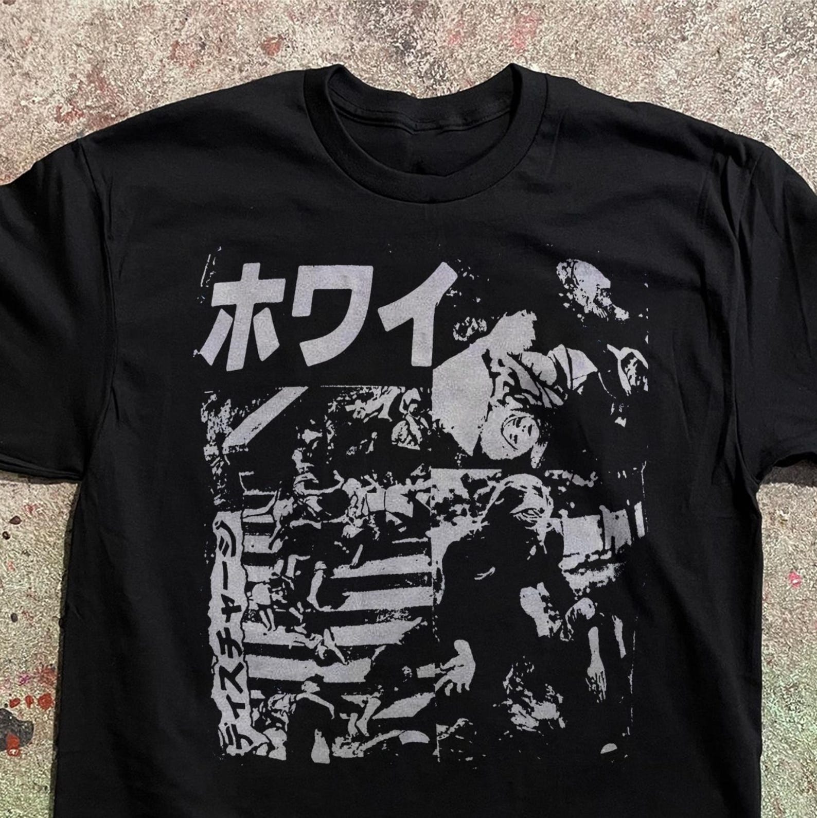 Discharge Why Japanese Shirt | Discharge T-Shirt | Punk Crust D-Beat Tee | Hardcore UK82 Graphic Top | Unisex Heavy Cotton Shirt | S to 5XL S