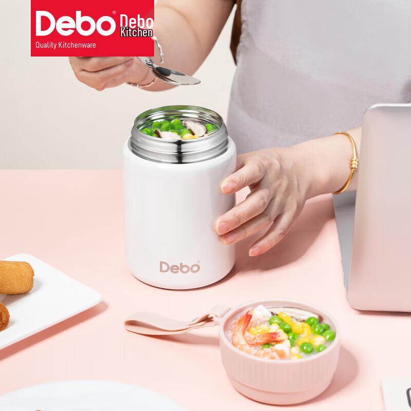 Debo Navas Large Capacity Stainless Steel Student Water Bottle