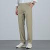 Cotton casual pants men's summer thin cotton elastic men's pants 2026 new model machine washable, no ironing, easy to maintain trousers
