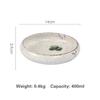 14cm  sell Creative retro ceramic sushi dishes tray Sauce Chili pepper snacks small dishes gold plates set dinner dishes sets