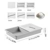 Versatile Kitchen Gadget With Storage Tray Carrot Shredder Manual Vegetable Slicer  Home Cooking
