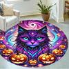 1pc Home Carpet Colorful Floral Design Rug Non Slip Office Decor Gift Living Room Bedroom