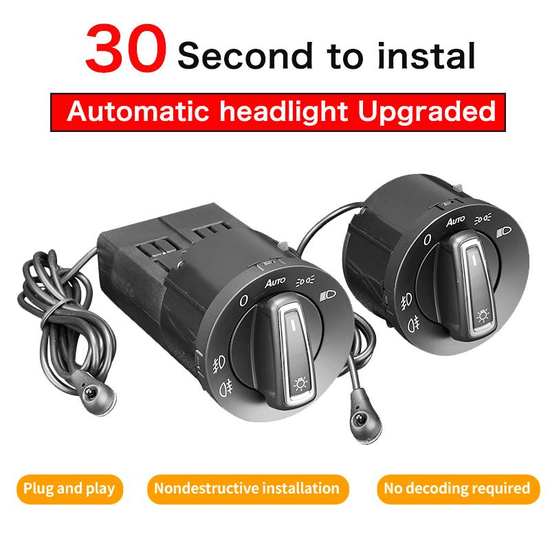 For VW Passat B5 B7 Transporter T5 Tiguan Jetta MK6 Golf 4 6 Beetle Automatic Headlight Switch Sensor Accessories Automatic Head