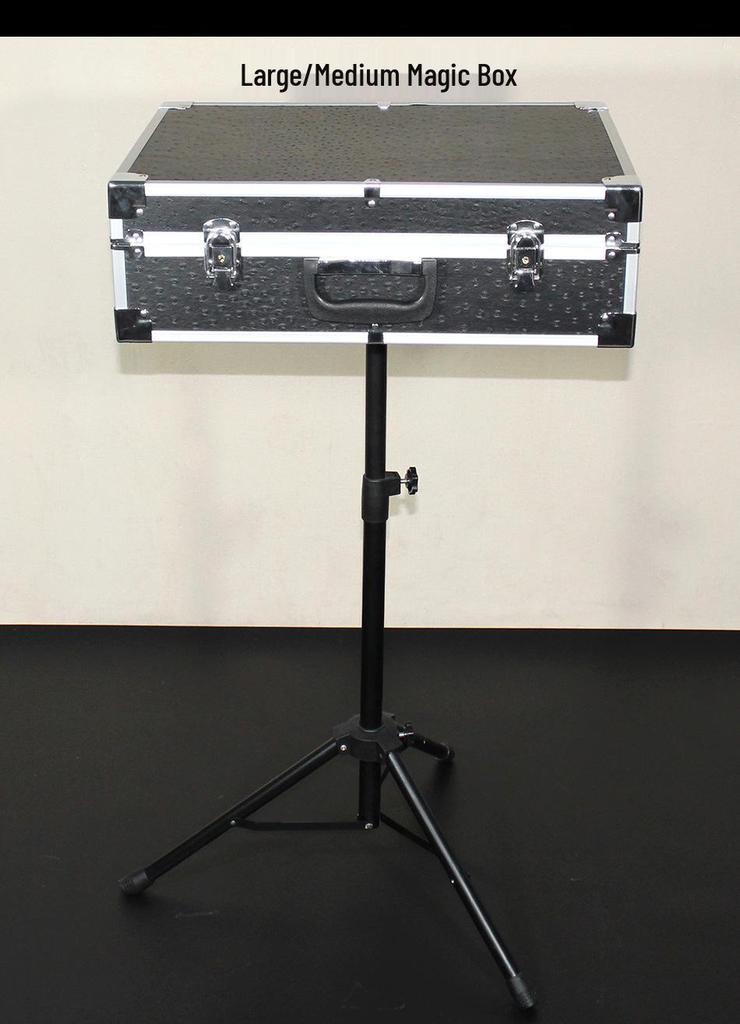 Medium Three-Pronged Aluminum Flight Case: Foldable, Removable, Storage Box