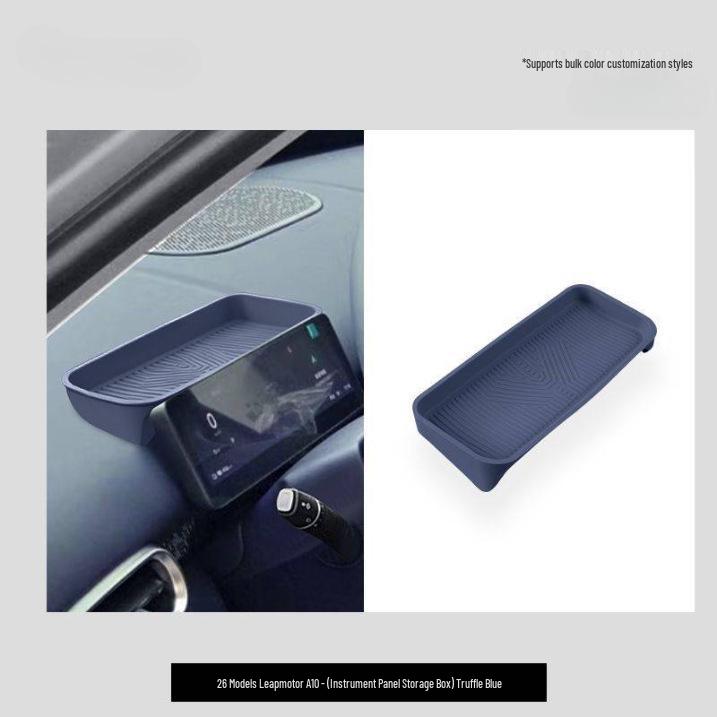 

Leapmotor A10 Instrument Panel Rear Silicone Storage Box - Fits 26 Models, Interior Modification Accessory See Details