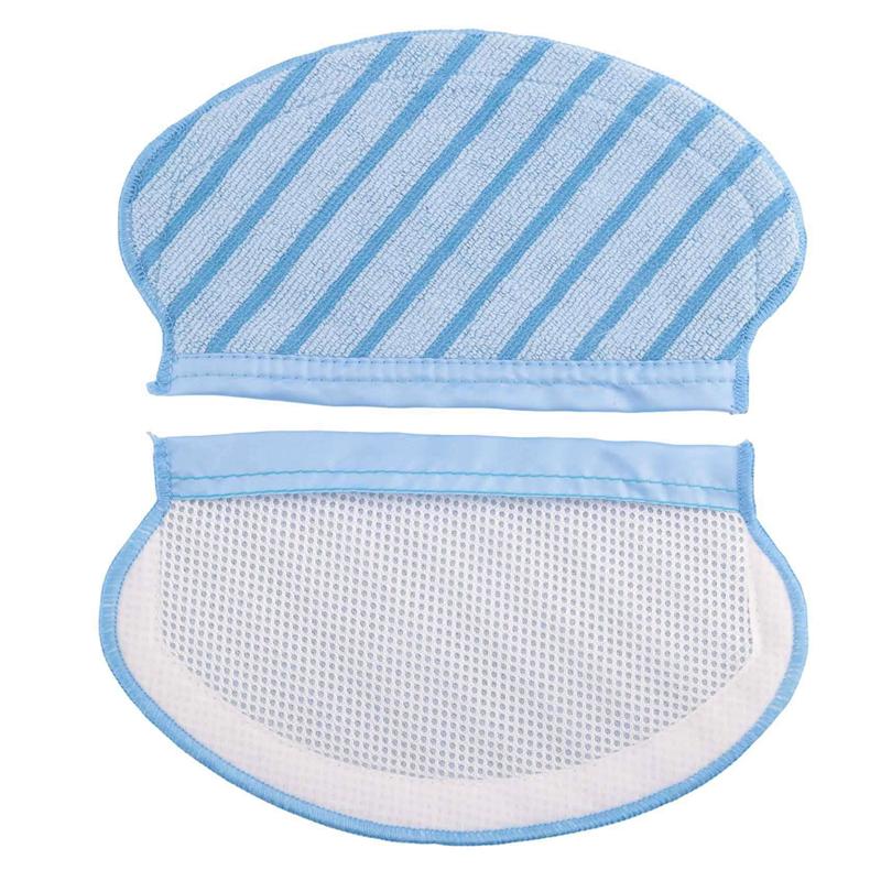 A65T-20Pcs Mop Cloth Cleaning Pads For Ecovacs Deebot Ozmo 920 950 N8/T5/N5/N5S Series Vacuum Cleaner Parts Washable