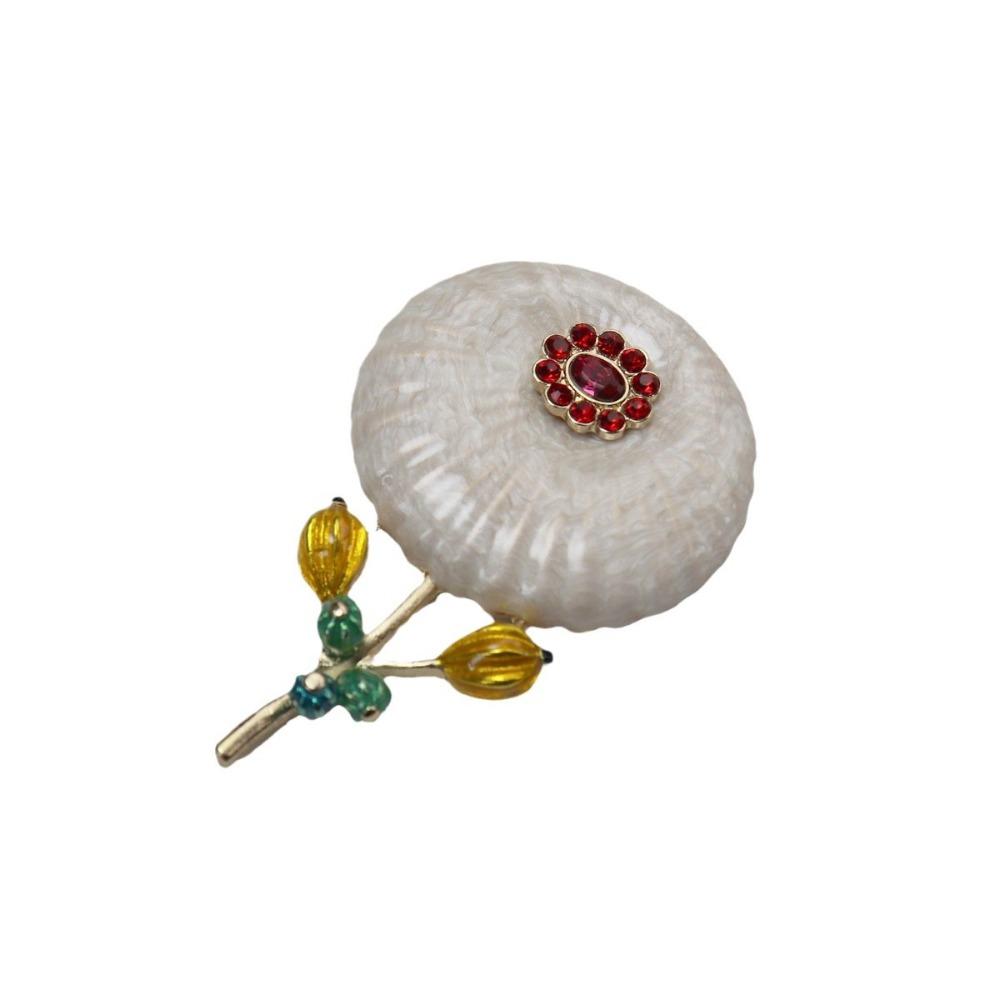 

Metal Material Thistle Flower Brooch Vintage Pins Unisex Design Lapel Badge Party And Casual Wear Daisy Brooch