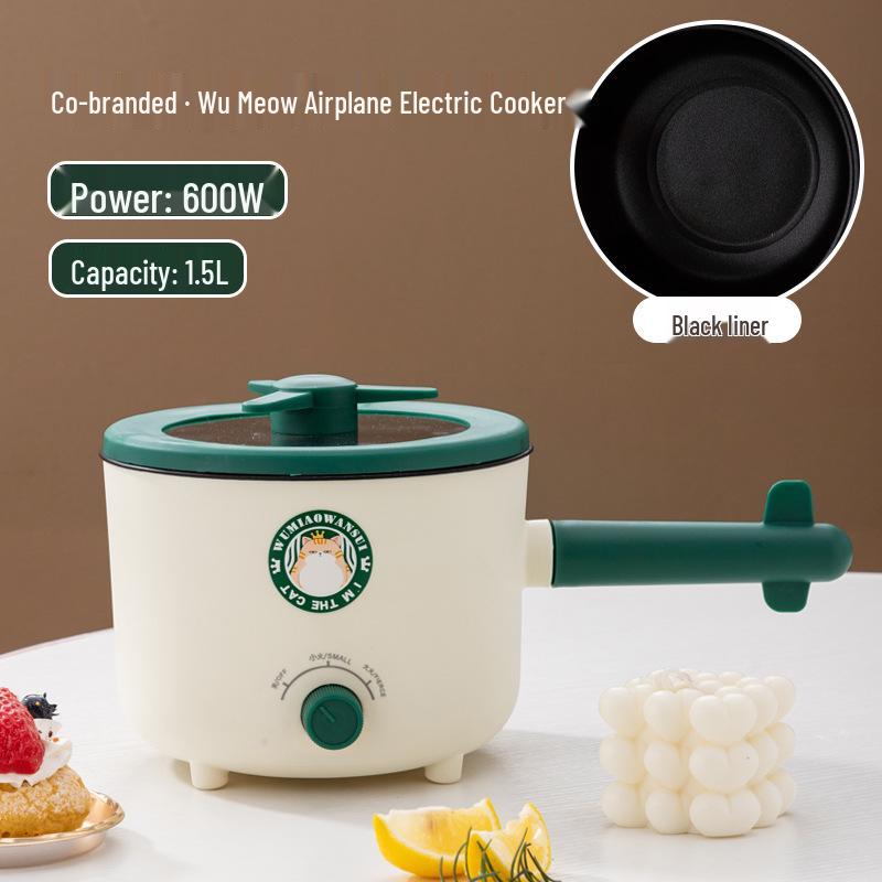 Compact Electric Mini Ramen Cooker - Multifunctional Instant Noodle Pot