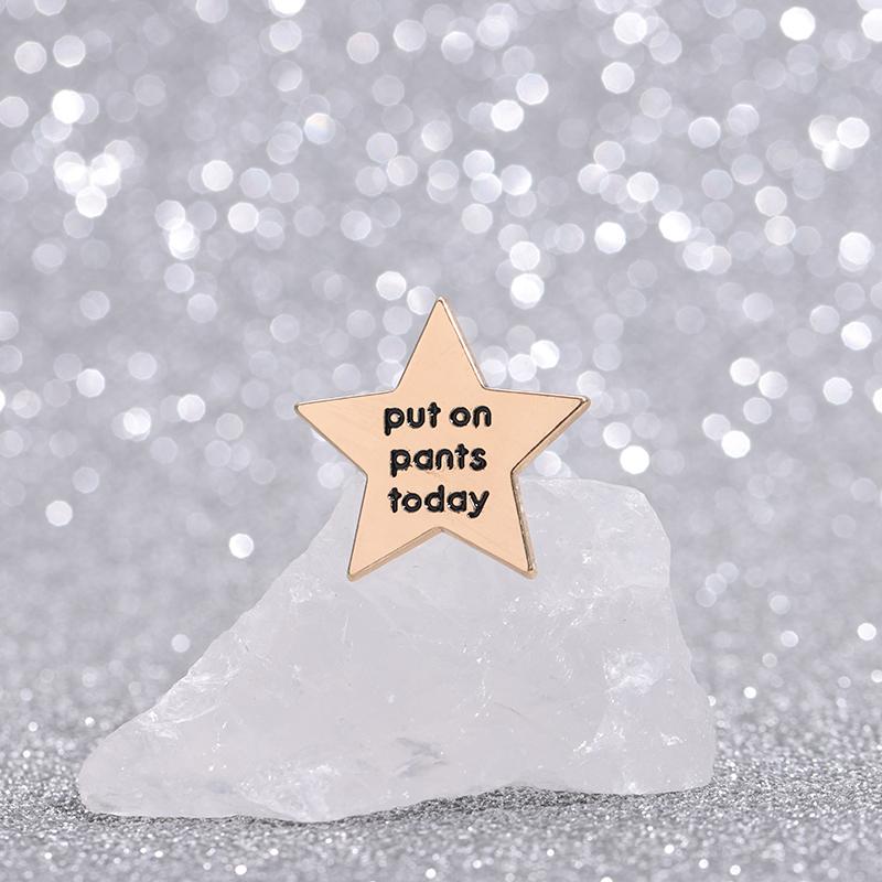 Stay Quotes Enamel Pins Custom Didn't Get Drunk Today Brooches Lapel Badges Funny Jewelry Gift for Kids Friends