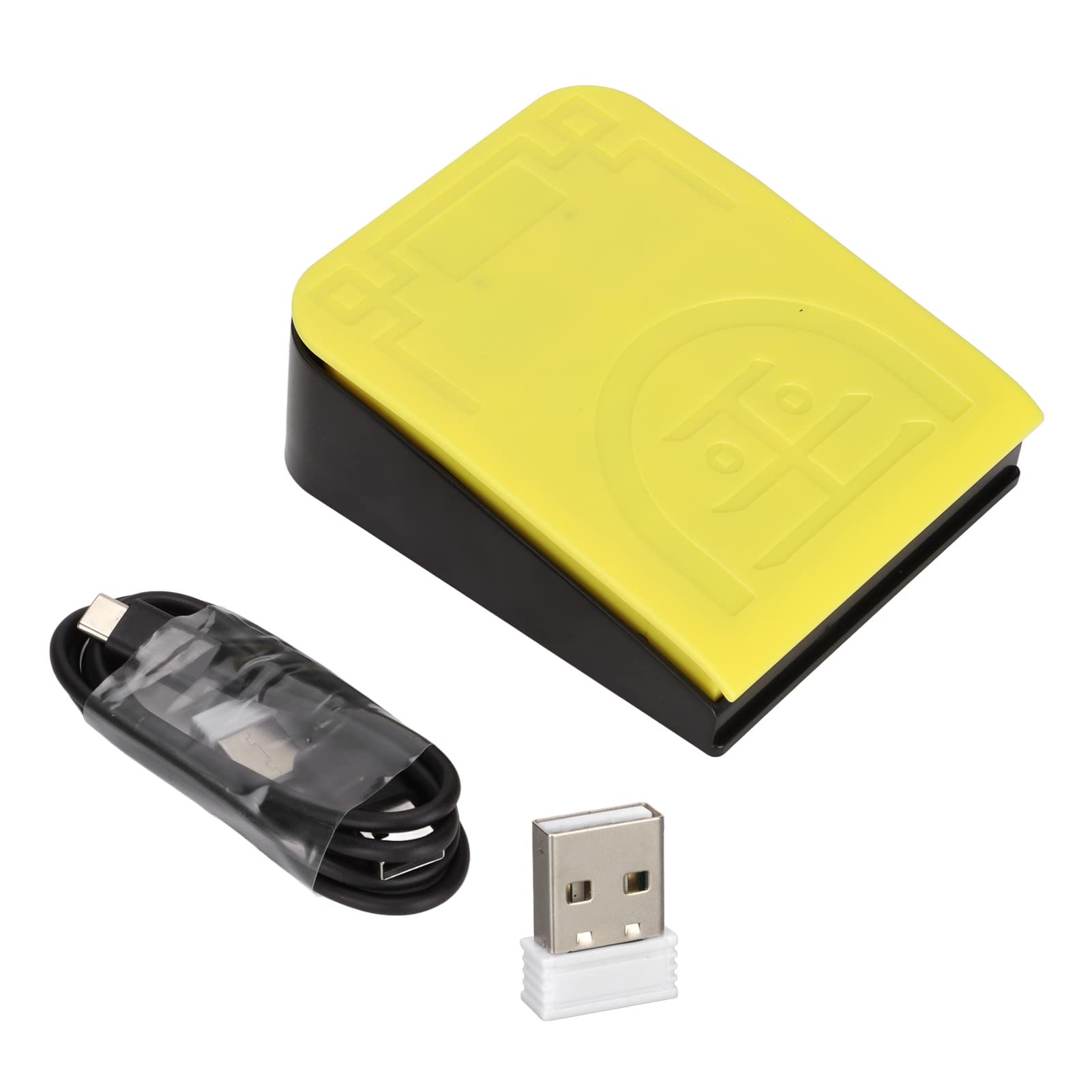 

USB Foot Wireless Bluetooth Single Footswitch Control Program Customized Computer Keyboard Action Pedal for Pedal, 2.4G червоний