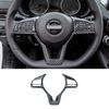 Carbon fiber Steering Wheel Trim 3pcs For Nissan Sentra - Accessories