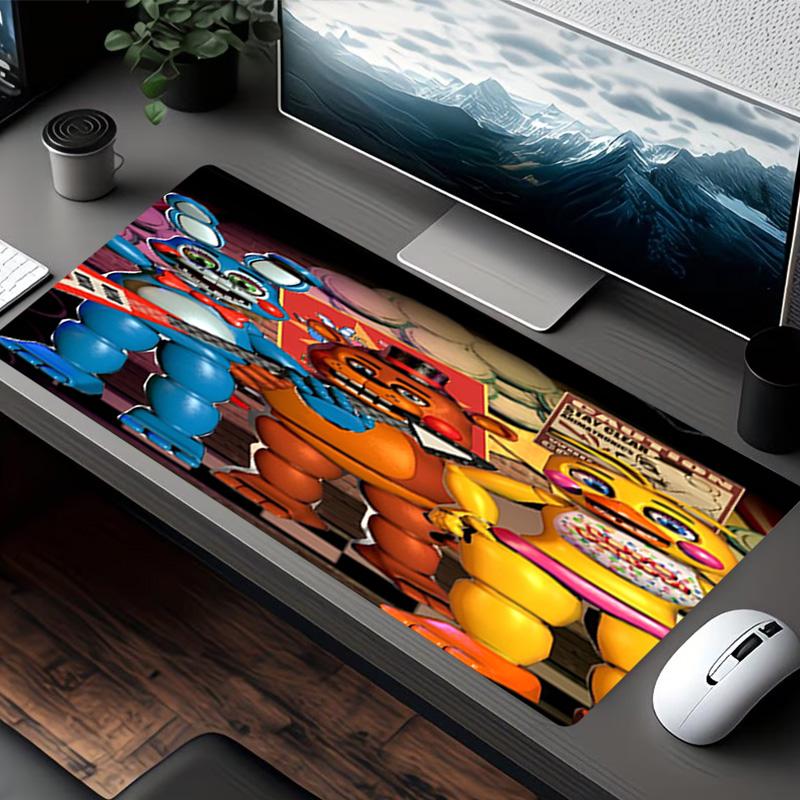 Ποντικοουαλί Five Nights at Freddy's, για Πληκτρολόγιο Pad Laptop PC Mat για Γραφείο Οικιακή Χρήση, Διακόσμηση Γραφείου, Τέλειο Δώρο Γενεθλίων για Παίκτες