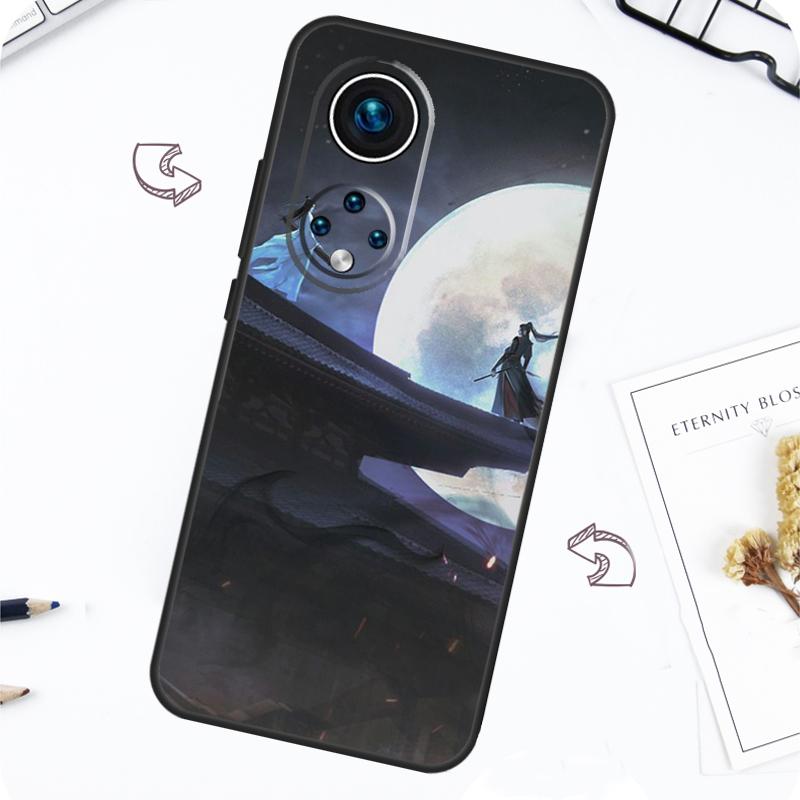 Mo Dao Zu Shi Case For Honor 50 70 80 X7 X8 X9 Cover For Huawei Nova 5T P20 P30 P40 Lite P50 Mate 50 Pro