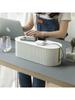Wire Storage Box Large Capacity Data plug board Storage Box Desktop Cable Management Box Router Bracket