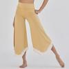 Calça Capri de Yoga OEING Modal Wide-Leg Tie-Dye