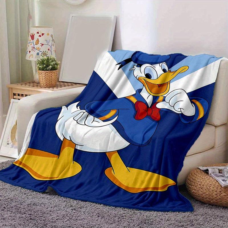 

1pc,Donald Duck Throw Blanket Soft & Cozy Home Decor for Couch, Bed, Car, Travel, Camping 80cmx120cm